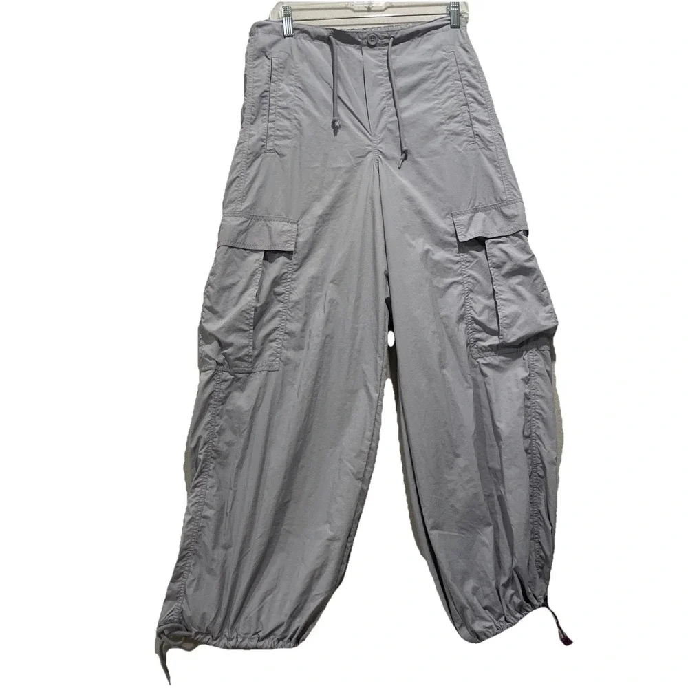 BDG Urban Outfitters Lightweight Cargo Pants Baggy Gray/Lavender Women's X-SMALL